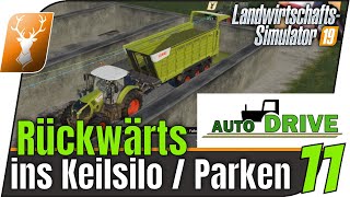 LS19 Mod Auto Drive Tutorial für Anfänger 11  AutoDrive fährt Rückwärts  Rückwärts ins Keilsilo [upl. by Amikahs327]