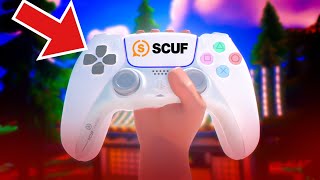 Trying The Most OVERHYPED Controller In Fortnite… PS5 Scuf Reflex [upl. by Ettennyl]