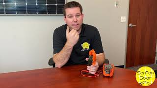 How To Test A Solar Panel  SanTan Solar [upl. by Nagap904]