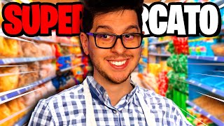 KENDAL LAVORA IN UN SUPERMERCATO  Supermarket Simulator EP1 [upl. by Smart]