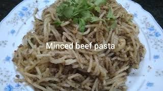 Minced beef pasta [upl. by Subak]