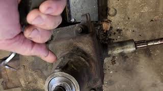 Removing shifter from NP420 NP435 NP445 the easy way [upl. by Dogs680]