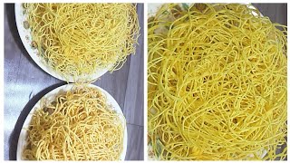 Nylon Sev Nylon Sev Recipe At Home Besan Sev [upl. by Snell]