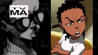 The Boondocks Intro Season 3 w Season 2 Theme [upl. by Surtemed]