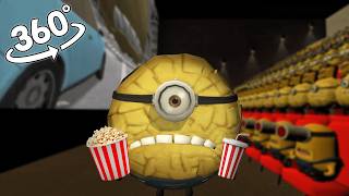 Minions Watching a Movie 360° VR [upl. by Eehsar]