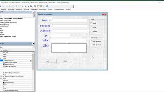 Tuto Formulaires sous Excel  Fonctions avancées [upl. by Neff]