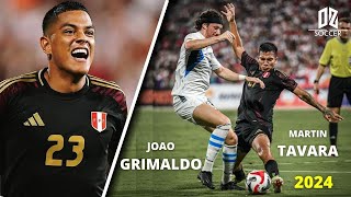 Joao Grimaldo  Martin Tavara vs Nicaragua ► GOL amp DEBUT ● Selección Peruana 2024ᴴᴰ✔ [upl. by Lang705]