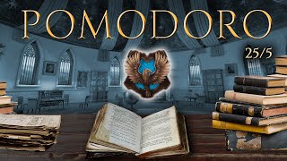 RAVENCLAW 📚 POMODORO Study Session 255  Harry Potter Ambience 📚 Focus Relax amp Study in Hogwarts [upl. by Chi]