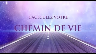 🛤️ CHEMIN DE VIE EN NUMÉROLOGIE  Comment le calculer [upl. by Massimiliano52]