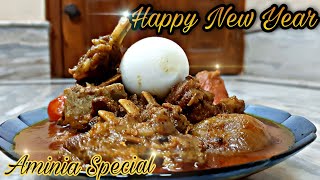 Aminia Special Mutton CurryNew Year Special RecipeMutton Curry Recipe [upl. by Ainalem208]