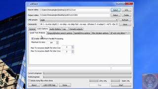 How to encode  convert videos using x265 GUI [upl. by Airret68]