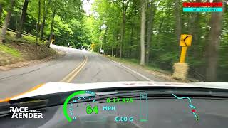 2022 Spring Weatherly PA hillclimb  dashcam [upl. by Palestine]