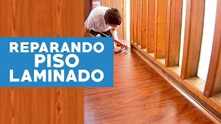 ¿Cómo reparar un piso laminado húmedo [upl. by Francesco]