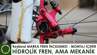 Hem Hidrolik Hem Mekanik Fren İncelemesi  Tomtop  50 Dolara Fren Rotor ve Balata [upl. by Fleck]