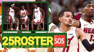 Miami Heatâ€™s roster 20242025 [upl. by Yhtamit]