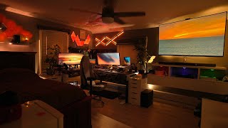 MY DREAM ROOM TOUR  GAMING TV SETUP  EXTREME Upgrades [upl. by Akeme7]