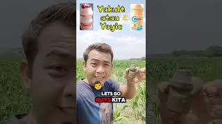 Tebak jajanan Yakult atau yoyic tebakjajan shortviral snacks jajanan [upl. by Ehpotsirhc644]