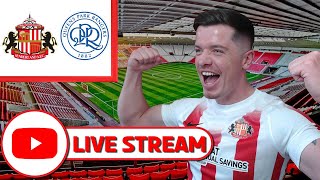 SUNDERLAND 00 QPR  LIVE REACTION [upl. by Felicity]