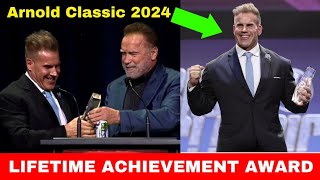 Jay Cutler amp Arnold Schwarzenegger Emotional Speech😯After Arnold Classic 2024 [upl. by Wessling837]