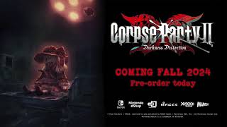 Corpse Party II Darkness Distortion  Official Announcement Trailer [upl. by Eipper]