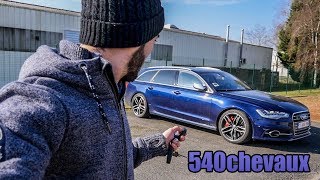 MA NOUVELLE CAMIONNETTE  AUDI S6 540ch [upl. by Ainola]