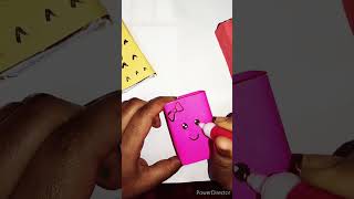 Easy diy study table organiser or penstandeasy paper diy shorts shortvideo diy [upl. by Cyn]