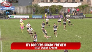 ITV BORDERS RUGBY PREVIEW  A LOOK AHEAD TO THE SELKIRK 7s  10524 [upl. by Balfore]