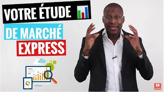 Comment Réaliser une Etude de Marché Les 4 étapes [upl. by Halima]