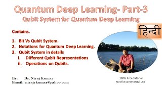 Quantum Deep Learning Part3 Qubit System for Quantum Deep Learning [upl. by Seen]