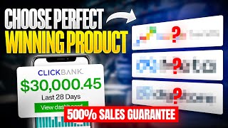 🤐Secret Way To Find Products  How To Find Profitable Product  Find Product For Clickbank In 2024 [upl. by Bysshe595]