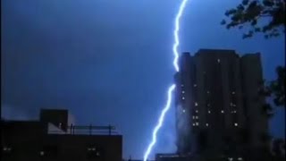 Best Lightning Strike Compilation 1 [upl. by Latty897]