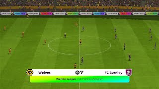 EA Sports FC 24  Wolves vs FC Burnley  Molineux Stadium  Gameplay PS5 [upl. by Aticilef]