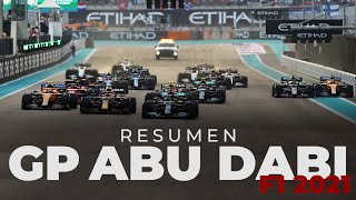 Resumen del GP de Abu Dabi  F1 2021  Víctor Abad [upl. by Gayel]