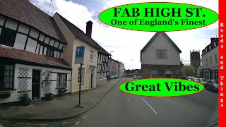 Realtime Driving video through Alcester Warwickshire ENGLAND UK [upl. by Maximilien270]