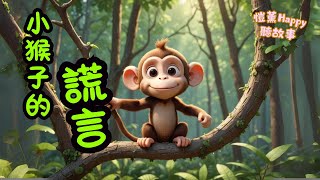 【愷薰Happy聽故事】小猴子的謊言｜童話故事｜兒童故事｜睡前故事｜床邊故事 [upl. by Lily]