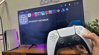 How to access hidden WEB BROWSING on PS5 2024 updated [upl. by Zuckerman]