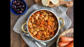 Greek Gigantes giant beans recipe [upl. by Yenruoj]