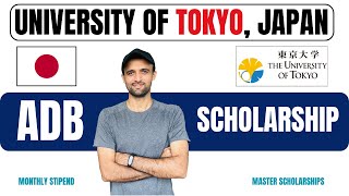 How to Apply University of Tokyo for ADB Scholarship 2025 [upl. by Modnar497]