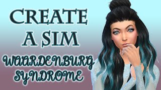 The Sims 4 CAS  Waardenburg Syndrome [upl. by Lupita50]