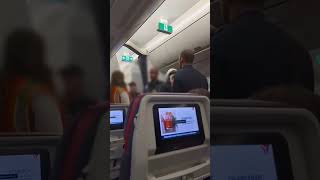 Severe turbulence hospitalizes 11 crew and passengers on Delta flight Shorts [upl. by Carolin]