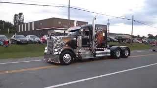 Kenworth W900 Jake Brake [upl. by Ahsinyt]