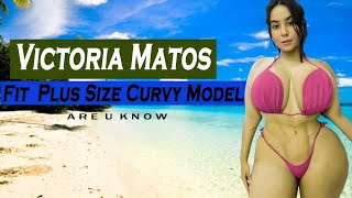 Victoria Matos ✅ Brazilian Plus Size Model  Beautiful Curvy amp Fitness Model  Biography amp Facts [upl. by Cirdahc]