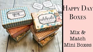 Lets Make A Tiny Cardstock Box Using a Kit Perfect Junk Journal Ephemera Storage or DIY Gift Boxes [upl. by Adnilre]