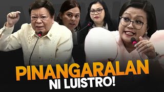 Pinangaralan ni Luistro si Marcoleta matapos niyang Kwestyunin ang Posisyon ng COA sa Budget ng OVP [upl. by Okubo]