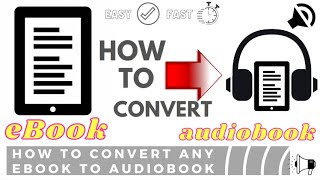 How to convert an ebook to an audiobook with PocketBook Reader [upl. by Corkhill]