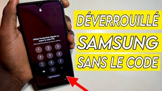 Comment Déverrouillé Nimporte Quel Téléphone Samsung Sans Connaître Le Code Ou Le Schéma [upl. by Airakaz]