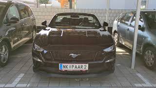 Morgen Donnerstag V8 Cabrio Zeit 50 Liter Konvertible Ford Mustang Sommeranfang am 20 Juni 2024 [upl. by Alaunnoif]