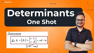 Determinants One Shot  Class 12 Maths Chapter 4  Solved Numericals [upl. by Ennaimaj]