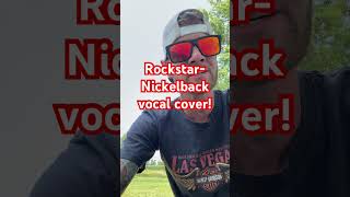 RockstarNickelback vocal cover [upl. by Pylle]