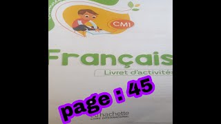 citronnelle CM1livret dactivités page45 [upl. by Eelyram642]